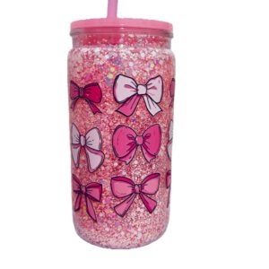Bow Snowglobe tumbler
