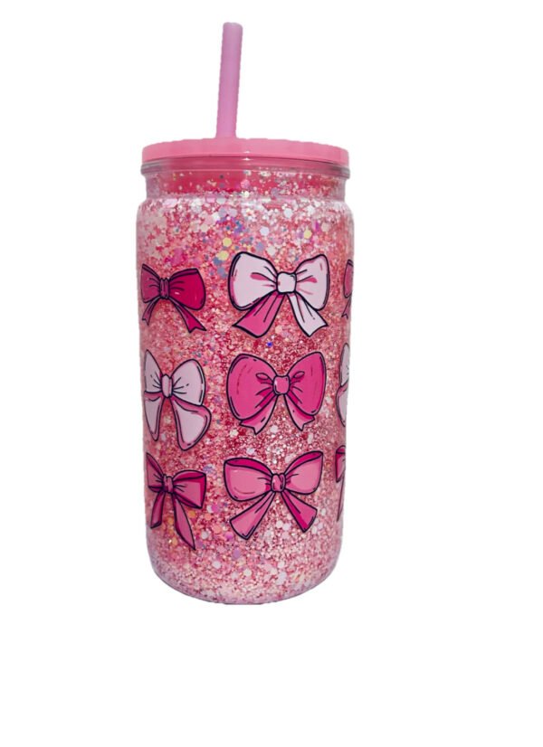 Bow Snowglobe tumbler