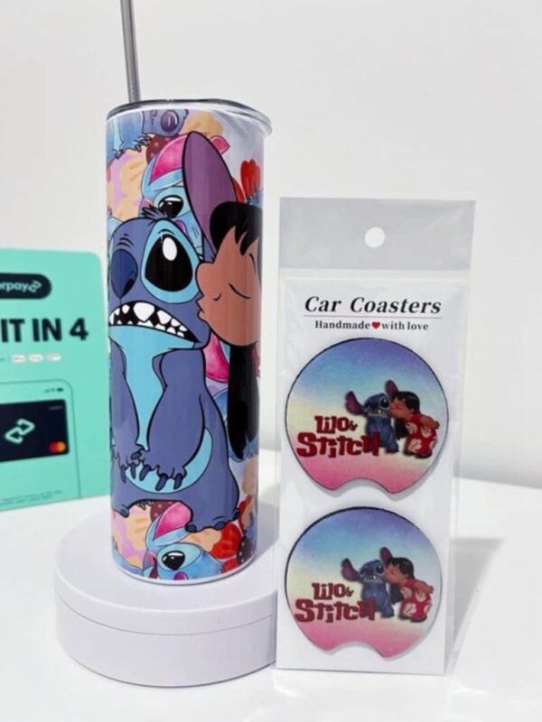 Lilo and Stitch Tumbler and Coaster Duo 2