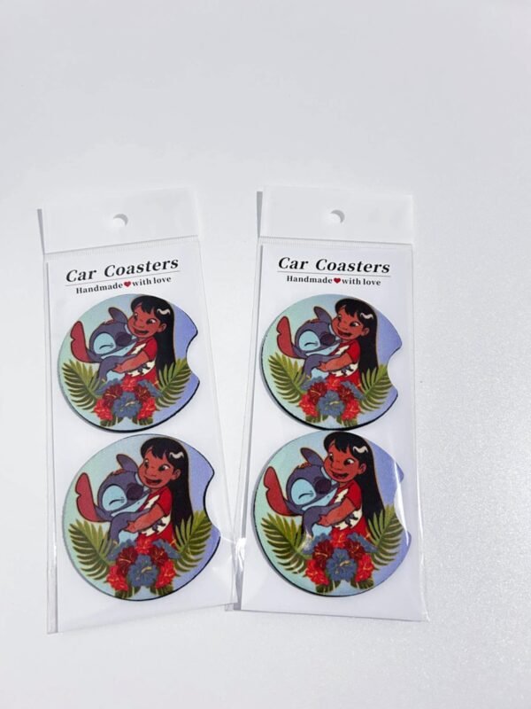Lilo and stitch 2 Car Coaster