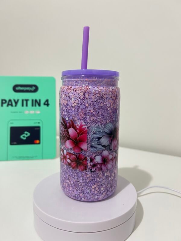 Torres strait tattoo girl Snowglobe tumbler - Image 4