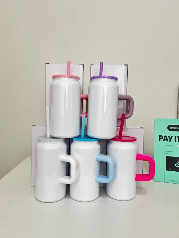 Sublimation tumbler, 16oz stainless steel tumbler - Image 3
