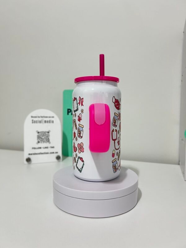 Nurse Libbey Tumbler’ 16oz nurse tumbler - Image 3
