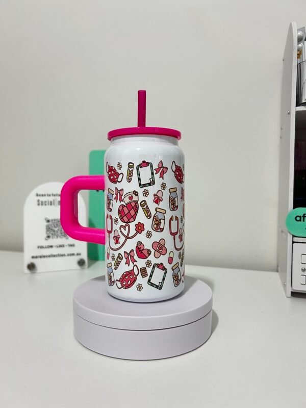 Nurse Libbey Tumbler’ 16oz nurse tumbler - Image 2