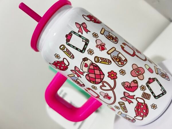 Nurse Libbey Tumbler’ 16oz nurse tumbler - Image 4