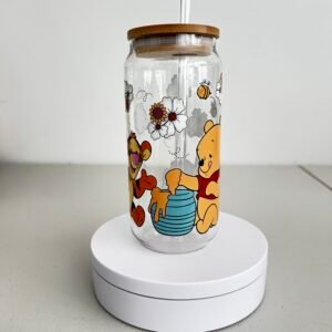 16oz Winnie and friends Libby tumbler