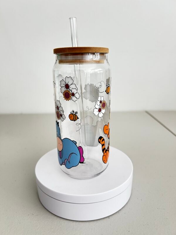16oz Winnie and friends Libby tumbler - Image 4