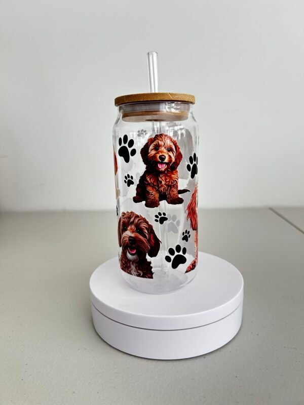 16oz Cavoodle Libby tumbler - Image 3
