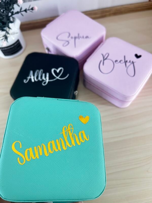 Personalised Portable Jewellery Box - Image 6