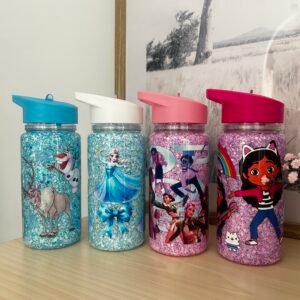 Kids Snowglobe bottles,