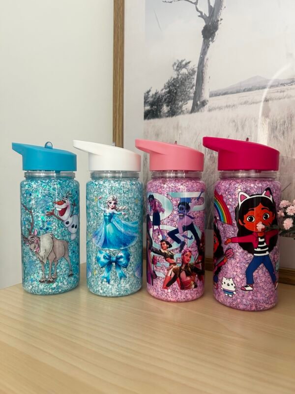Kids Snowglobe bottles,