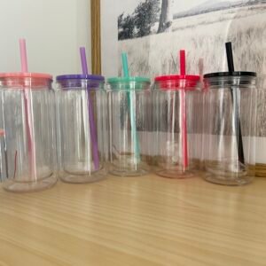 16oz Snowglobe tumblers, Libby cups